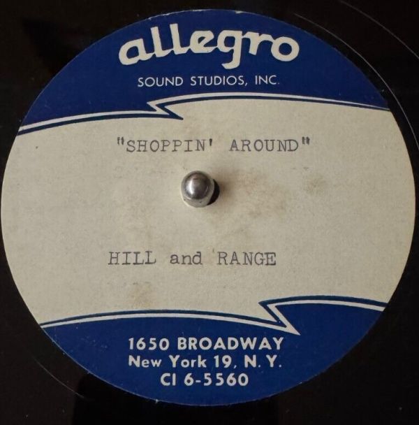 Shoppin' around - demo acetate.jpg